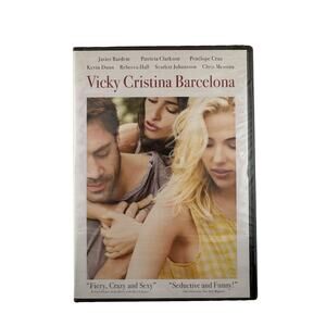 Vicky Cristina Barcelona DVD Javier Bardem Penelope Cruz New